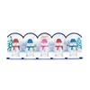 Официальный рождественский шоколад Lindt Mini Snowman 10 г x 5 штук с сумкой для покупок XS [Подарок Lindt]