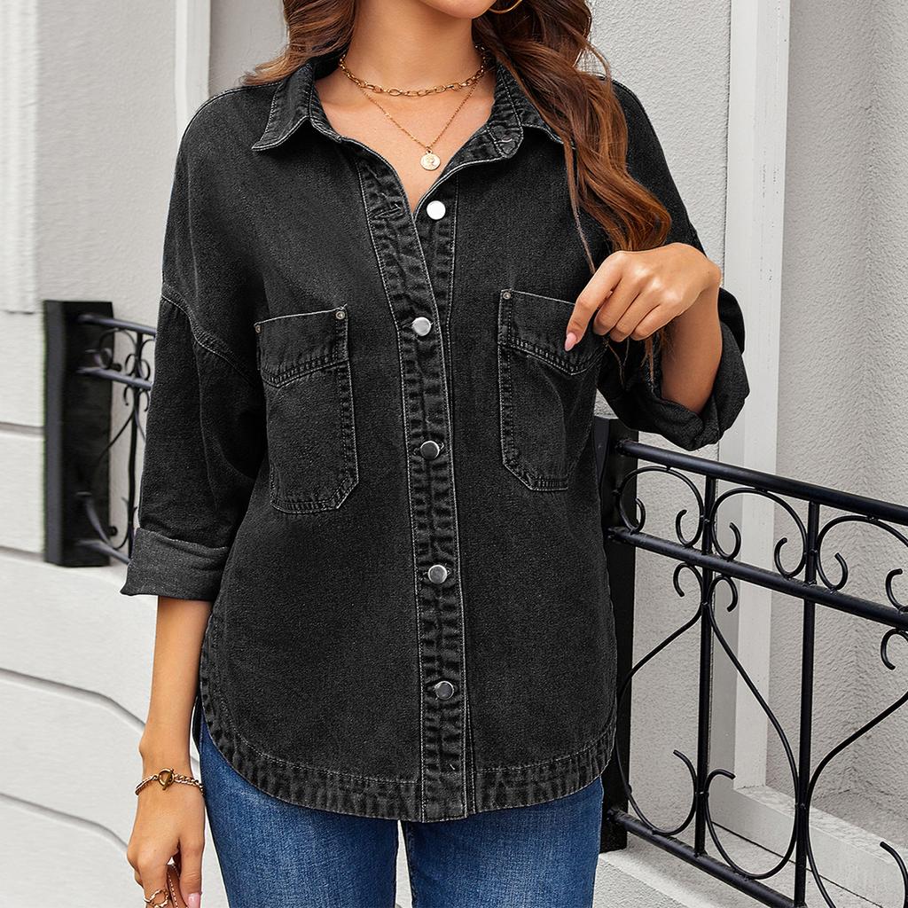 Женская куртка из искусственной замши на пуговицах, оверсайз, со сборкой по подолу, короткой длины, повседневная винтажная верхняя одежда с карманами