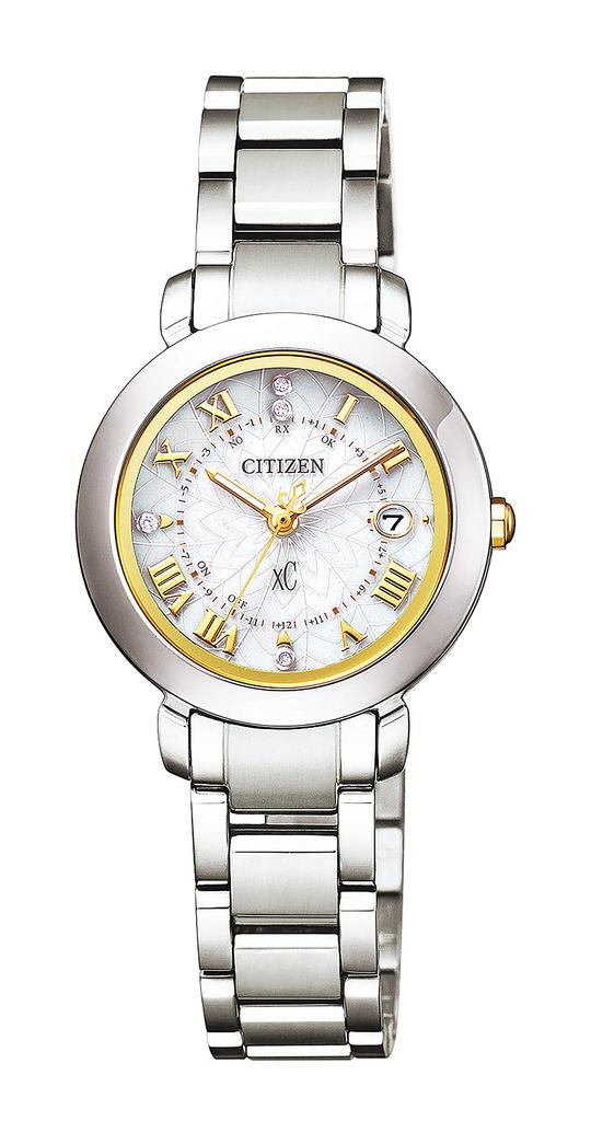 Citizen Titania Happy Flight Limited with Limited Edition Box Women's Watch, Eco-Drive Radio-Controlled, Edition, 2,000 Pieces, Silver, ES9440-51P,