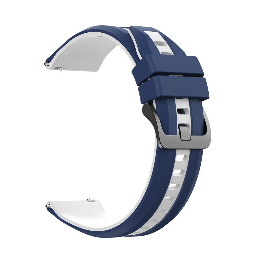 For Amazfit Bip 6 46mm Silicone Watch Strap 22mm Band For Amazfit BALANCE 2/Bip 5/GTR 4 3 3pro/Stratos 3 2 2S Bracelet Wristband