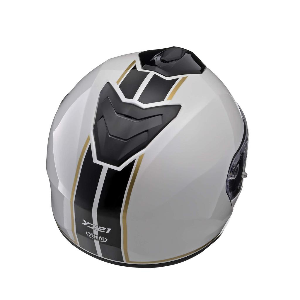 Система мотоциклетного шлема ZENITH Модель с солнцезащитным визором Графика Жемчужно-белый Размер S [Yamaha Motor] YJ-21 GF-02 (55-56см) 90791-2369W