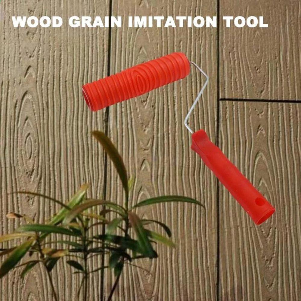 DIY Imitation Wood Pattern Tool Wood Grain Paint Roller Painting Grain Pattern Tool Paint Texture