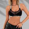 European and American No-rim Simple Style Vest Bra Light Sexy Comfortable French Style Beautiful Back Bra