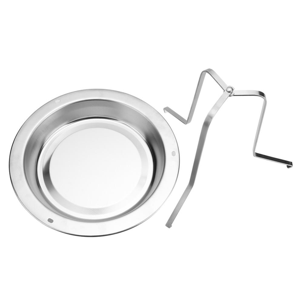 Stainless Steel Chicken Roaster Rack Upright Design Beer Can Chicken Holder Family Gatherings Oven