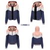 Женские ветровки Тонкая застежка-молния Куртки с капюшоном Легкий дождевик Короткий плащ Весна Осень Ветровка Уличная повседневная одежда