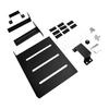 Adjustable PC Holder No Drill Installation Computer CPU Bracket 20kg Load Capacity for Home Office