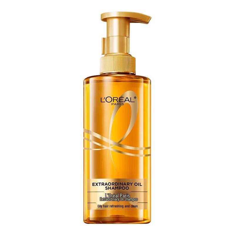 L'Oreal Extraordinary Oil Smooth Shampoo, Gold Bottle