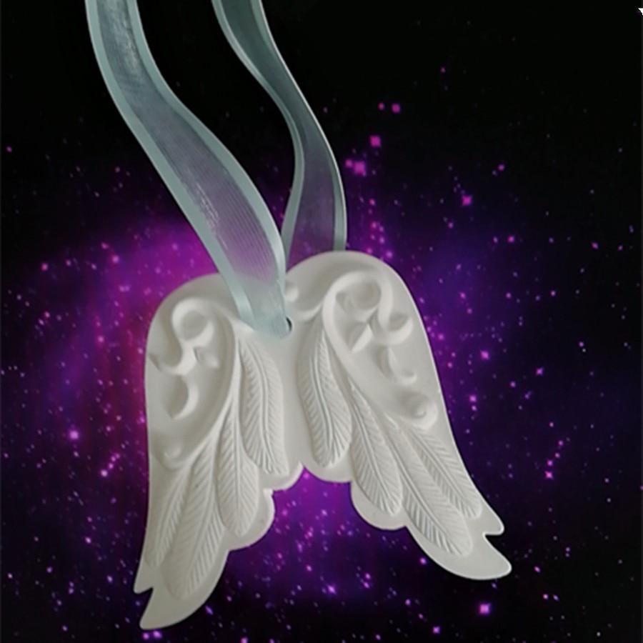 Угловое крыло, восковые таблетки для ароматерапии, силиконовая форма, крыло ангела, сделай сам, гипсовая гипсовая форма для автомобиля, кулон, формы для торта