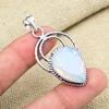 Milky Opal Gemstone Jewelry 925 Solid Sterling Silver Jewelry Protecting Pendant Gift For Mom