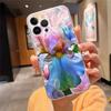 Чехол для телефона для Iphone 14 Pro Max 13 12 11 Pro Max Xs Max Xr X 12mini 7 8 14 Plus Se с цветочным рисунком, чехол Funda Capa Cell