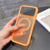 Матовый чехол для Magsafe iPhone 17 Pro Max Air 16 Plus 15 14 13 12 Mag Safe 17Pro Противоударный Полупрозрачный Военная Защита Чехол для Телефона Аксессуары