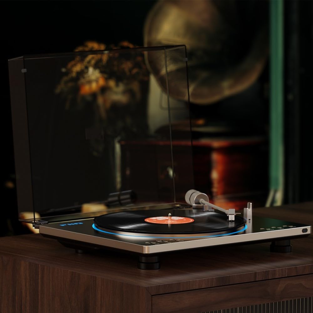 FIIO TT13 BT Silver from authorized Japanese number Bluetooth wireless analog record player FIO-TT13BT-S [Ships retailer/Serial included]