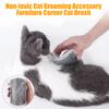 Cat Self Groomer Wall Table Legs Corner Massage Comb Cat Scratcher Grooming Brush Pet Supplies for Indoor Cats