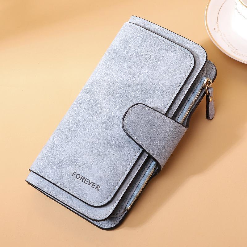 2025 Женский длинный кошелек Zero Wallet Сумка из матовой кожи Высококачественный кошелек