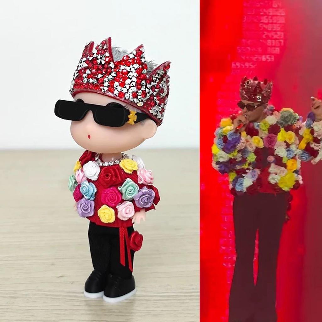 [Б/У] BIGBANG G-DRAGON Ubermensch Красочная кукла-роза
