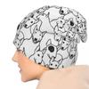 Унисекс, бультерьер, аксессуары для собак, шапочки Skullies, шапка Skullies, ветрозащитная пылезащитная зимняя шапка, идея подарков на день рождения