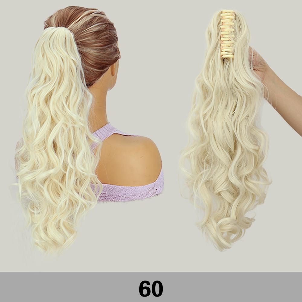 MISSQUEEN Синтетический коготь шнурок конский хвост парик-наращивание конский хвост длинный волнистый конский хвост высокотемпературное волокно для женщин косплей вечеринка одежда