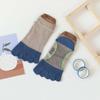 Children Cotton Anti-slip Five-Finger Socks Split Toe Socks Short Tube Socks Kids Hosiery