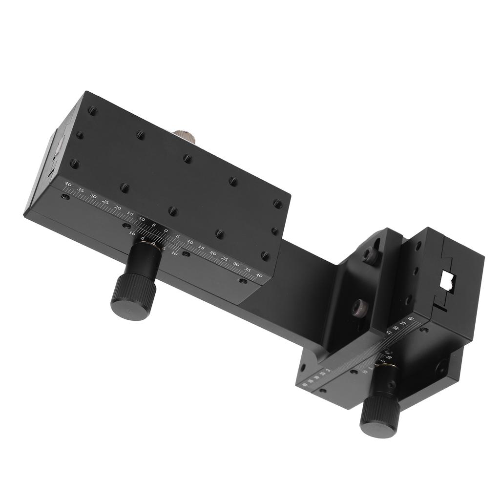 Регулируемая платформа для обрезки «ласточкин хвост» с ручным приводом FineTune, скользящий столик XZ, ось 40x90 мм