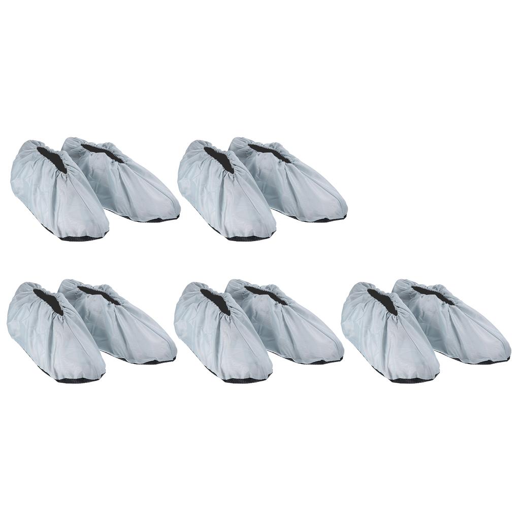 2/5/8 Pairs Waterproof Shoe Covers Water Resistant Rain Shoe Cover Washable Non Slip Boots Cover for Indoor Outdoor