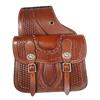Genuine & Beautiful Western Horse Leather Saddle Bag.