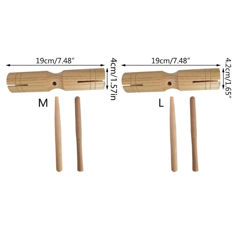 Двойной бум Музыкальный инструмент игрушка Перкуссия Детский Детский Пазл игрушка Шейкер Детский Ребенок Деревянная Перкуссионная игрушка Орфа