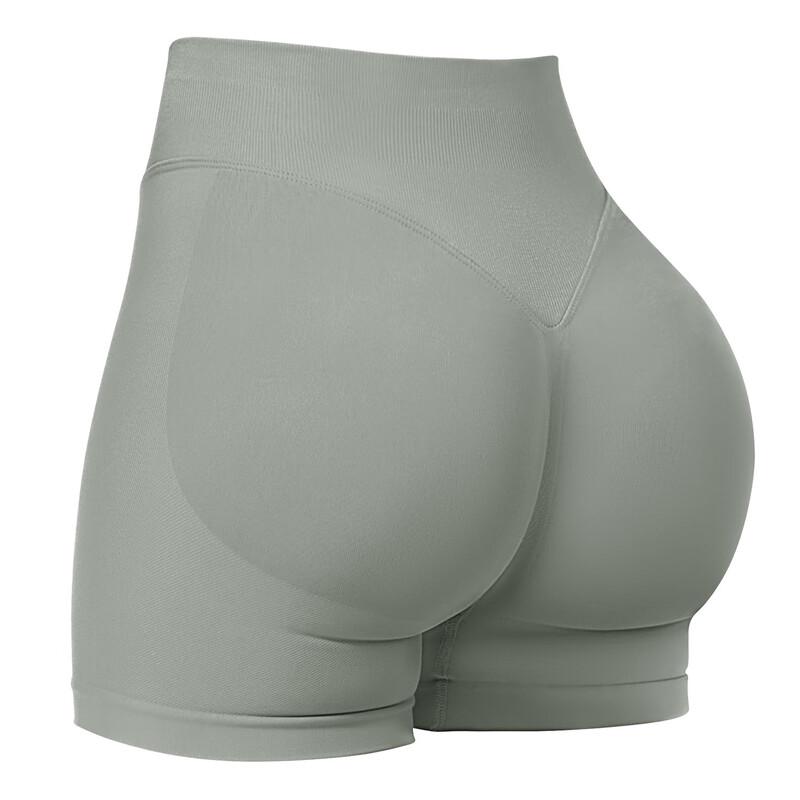 Шорты для йоги и бега Longchan с высокой талией и эффектом пуш-ап