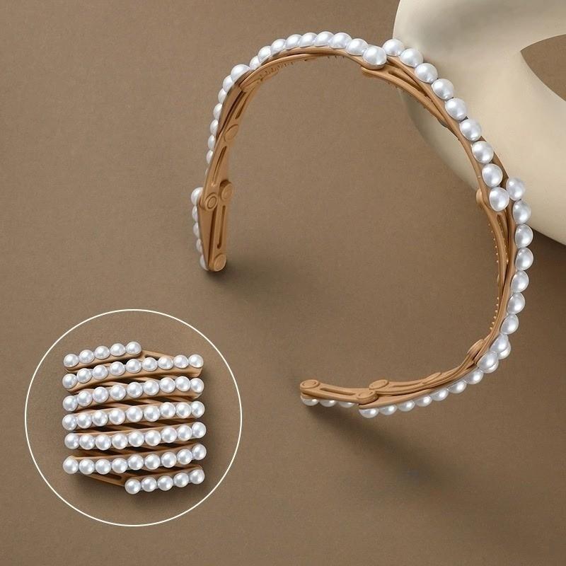 Складная повязка на голову Pearl, Расширяемая повязка на голову, Портативная повязка на голову