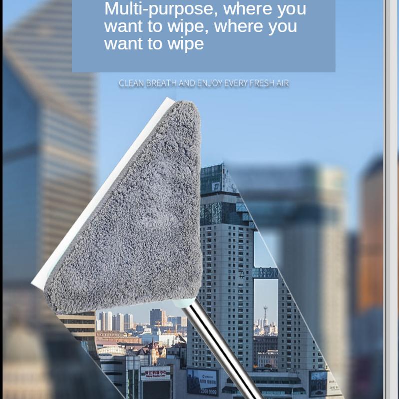 Большая швабра для чистки окон, треугольный очиститель для стекла, бытовая скребка, дворник, автомобильные принадлежности, кухонные принадлежности, щетка для домашней двери