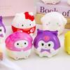 Сквиш-игрушки Hello Kitty Игрушки-антистресс Куроми Каваи Мягкие Игрушки для снятия стресса Мультяшные Медленно поднимающиеся Подарок на День Рождения Аниме
