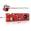 Chamfer Plane With Backer Woodworking Hand Planer For Quick Edge Planing Corner Trimming Manual Diy Tools
