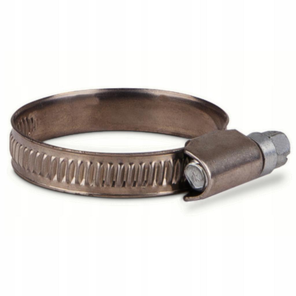 10x opaska zaciskowa ślimakowa 20-32mm klasa w2 inox (półinox), 9 mm szer.