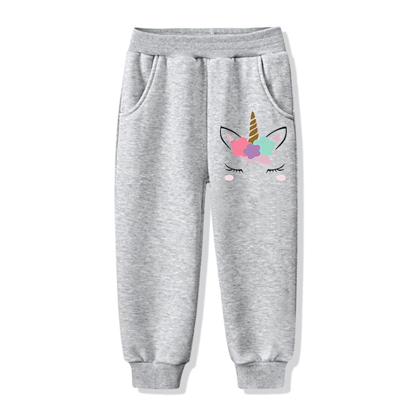 Девочкам 4-14 лет Милая футболка с принтом единорога Повседневная с коротким рукавом Удобная универсальная футболка Топы на лето 2026