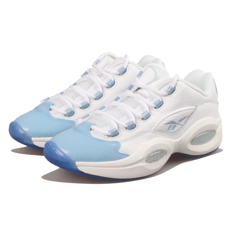 Reebok Вопрос Низкие лакированные кроссовки Carolina Blue FX5000