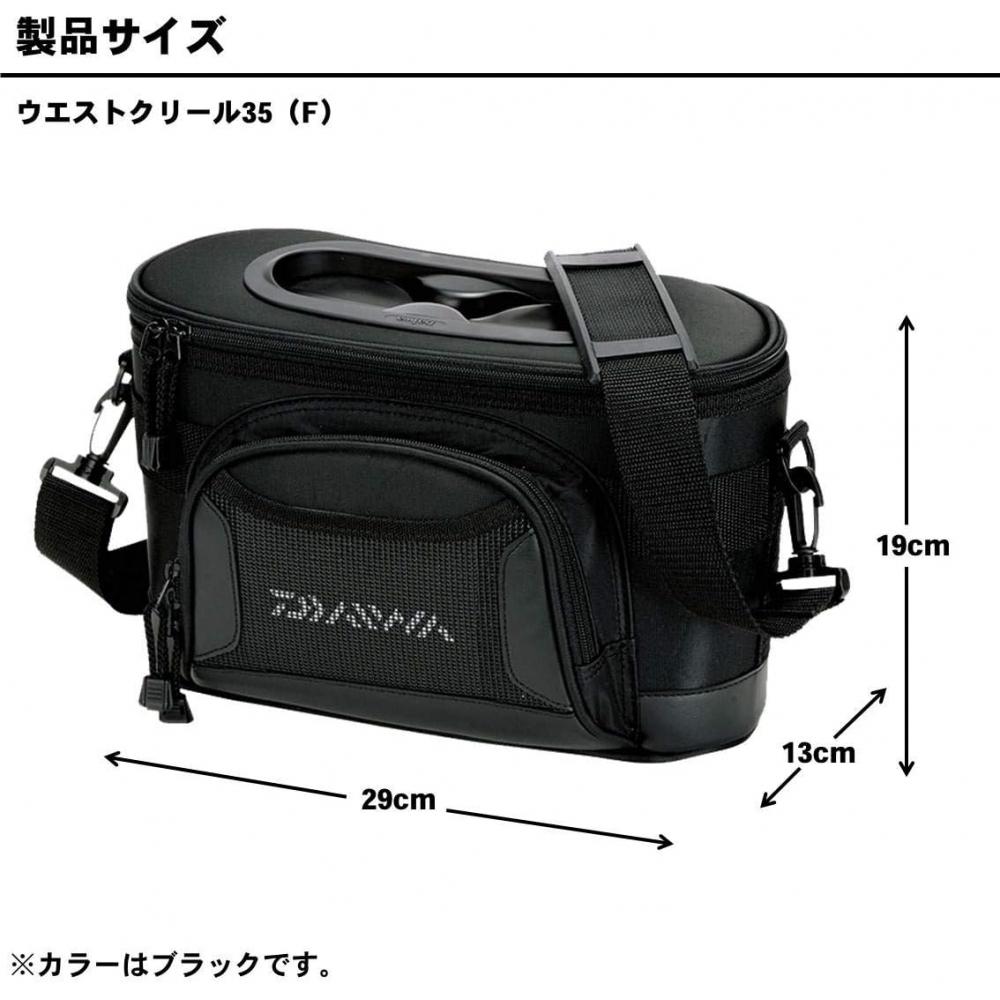 Daiwa West Creel 35 50 Черный Различные Черные 35 F