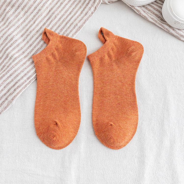 2021 Trendy Cartoon Couple Boat Socks with Funny Embroidered Smiley Faces