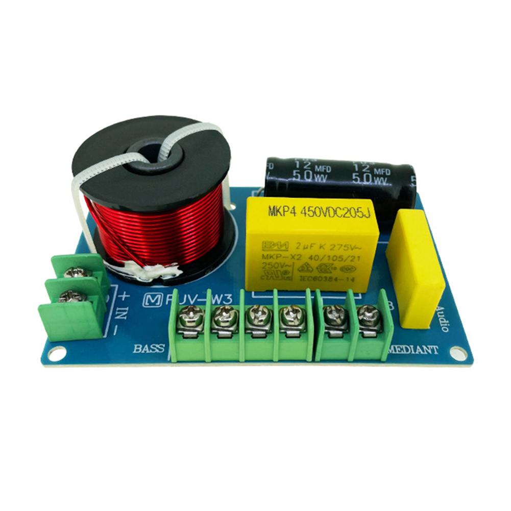 Разделители частоты MKP Металлопленочные 200 Вт 3-полосный Аудио Кроссовер Фильтр Низкочастотного Динамика DIY Аудио Модификация для 3.5/4/4.5-8 Дюймовых Динамиков