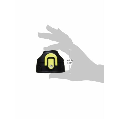 Thermos Replacement Part, 2-Way Bottle FHO Cap Unit with Lid and Seal Gaskets, Black Paint (BK-PT)