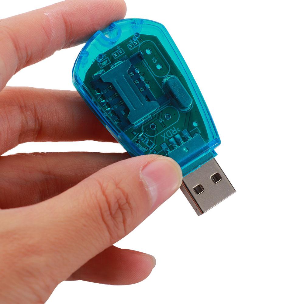 New Professional Standard Writer Driver Cloner SMS TRIXES USB SIM Copy Card Reader Cellphone