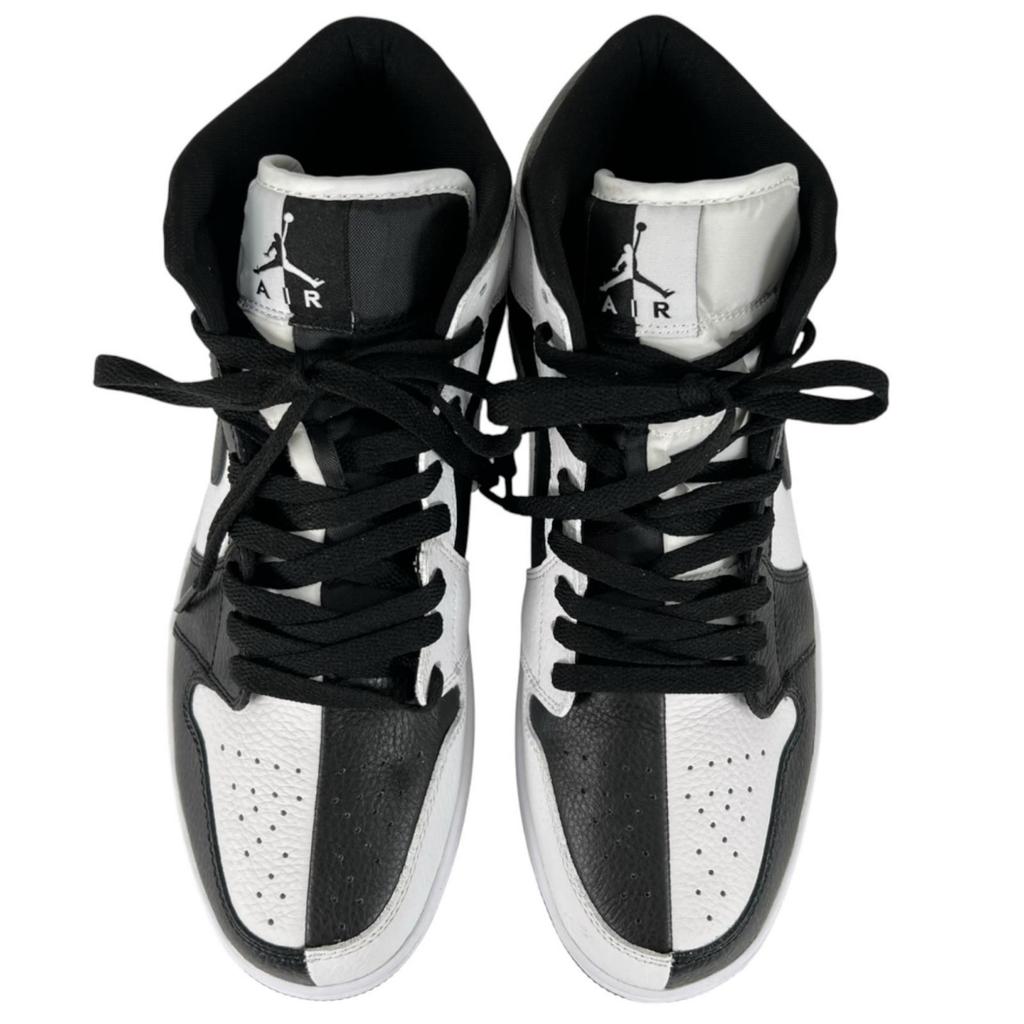 NIKE WMNS AIR JORDAN 1 MID SE DR0501-101 sneakers black mens JP28 EU43 US11 used