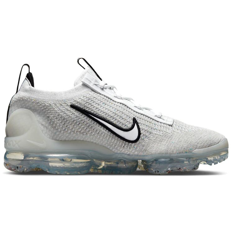 Nike Кроссовки мужские Nike Air VaporMax 2021 Flyknit Монохромные Серый Белый Черный DH4084-100