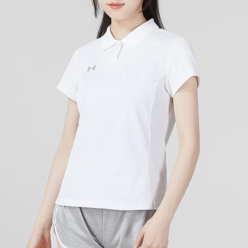 Under Armour Женская летняя футболка-поло с коротким рукавом