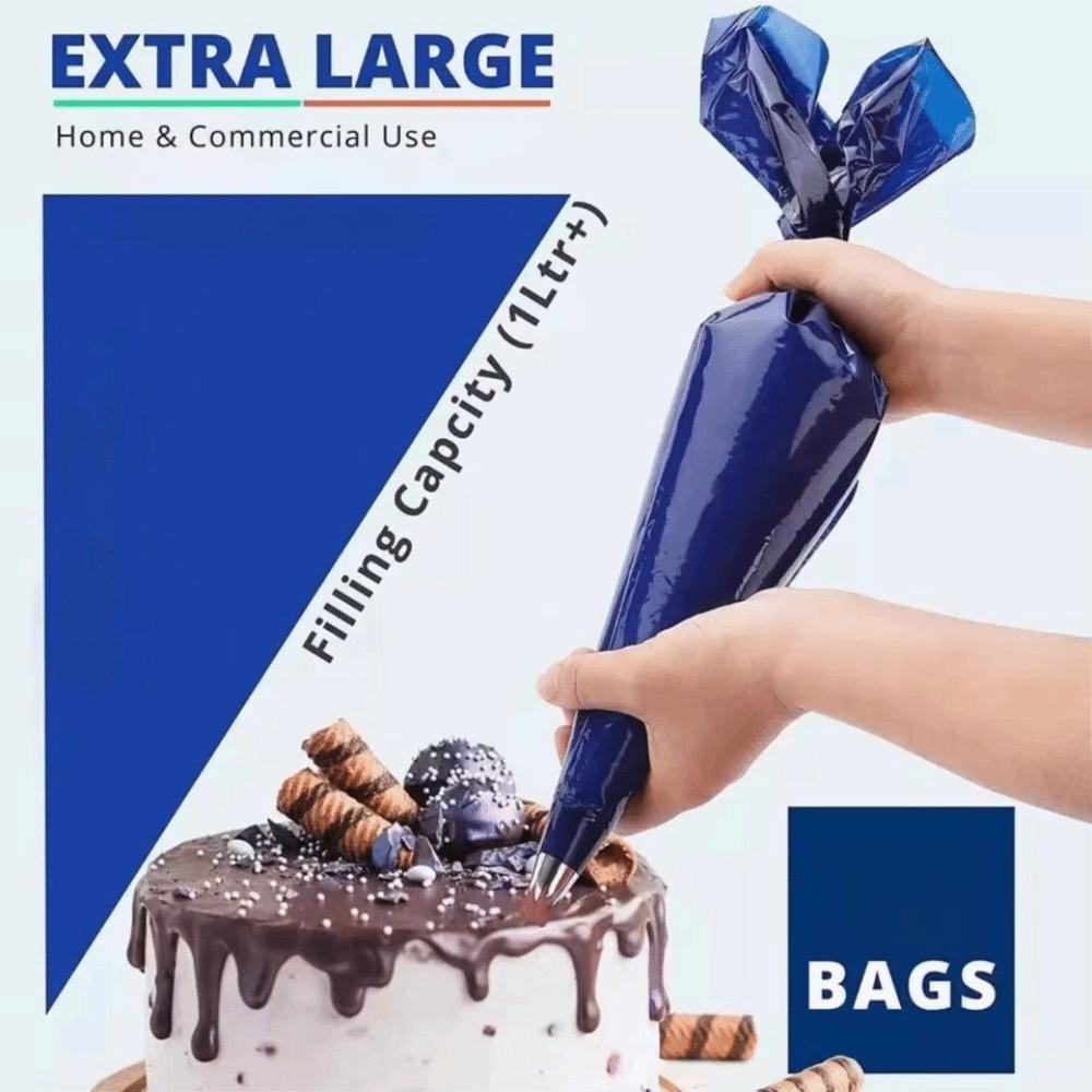 30Pcs Eco-Friendly Baking Icing Bag Thickened 21 Inch Decorating Pouch Baking Accessories