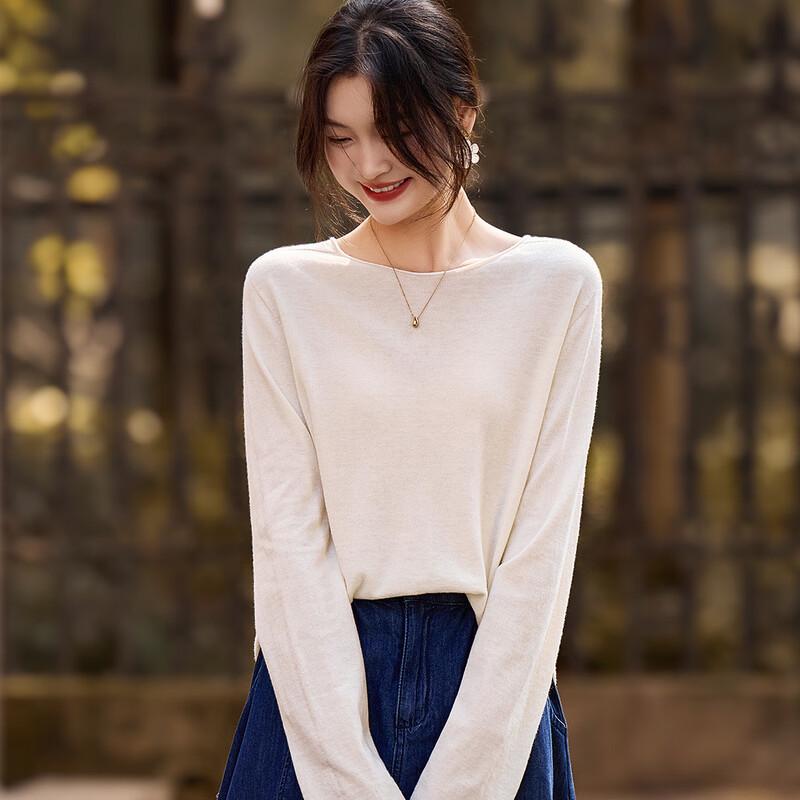 Women's Cashmere Blend Loose Knit Sweater