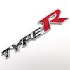 COT1 3D Metal Type S Logo Type R Emblem Letters Car Trunk Badge For Honda Accord Civic FK2 FN2 EP3 Type S R Sticker Accessories