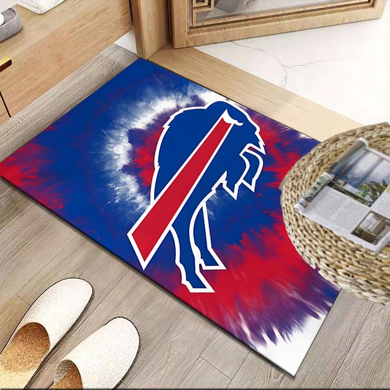 Buffalo basketball Logo Carpet, Kitchen Rugs, Yoga Mat, Non-Slip Mats, Rug for Bathroom, Living Room bedroom, Camping Rugs Christmas Gift