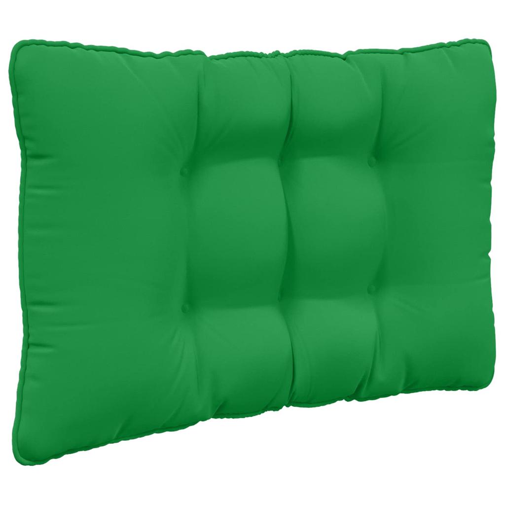 Outdoor Sofa Cushion Set 3 pcs Green Polyester