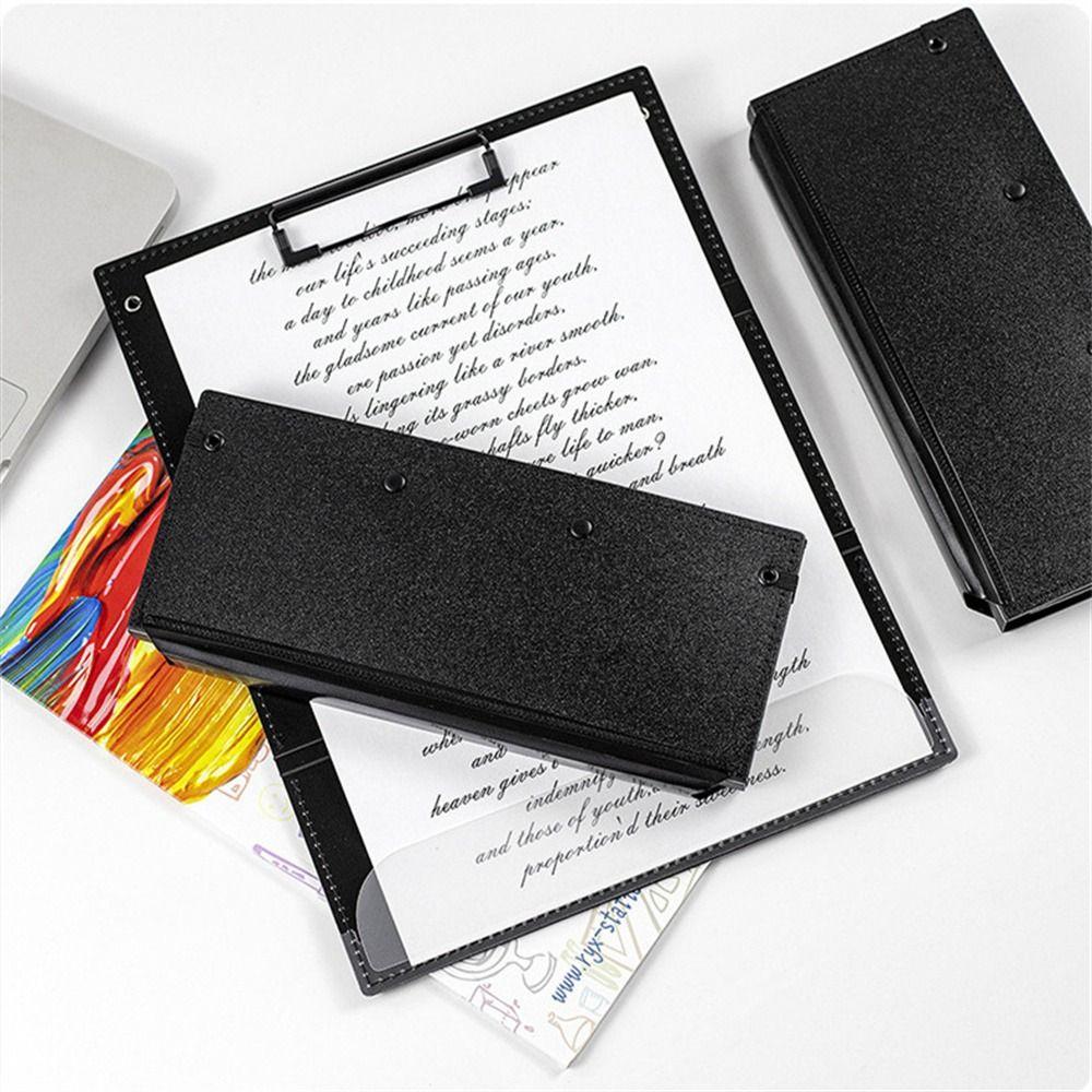 For Nurses Pocket Size 9.48 Inch Writing Board Folding Clipboard Clipboard Storage Clip Board