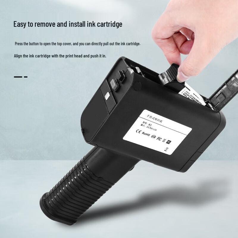 Comet M2 Ink Cartridge for Handheld Inkjet Printer CN plug (adapter included)