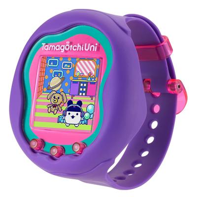 Bandai Tamagotchi Uni Purple Целевой возраст 6 лет и старше Премия Toy Awards 2023 Категория игрушек для общения Grand Nikkei Превосходные продукты и услуги